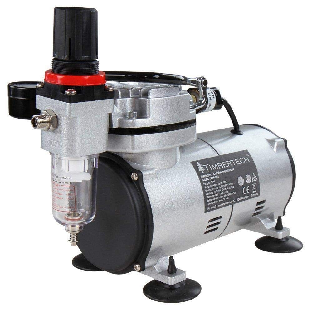 TIMBERTECH Airbrush Kit with Compressor, Multi-purpose Airbrush Compressor Se...