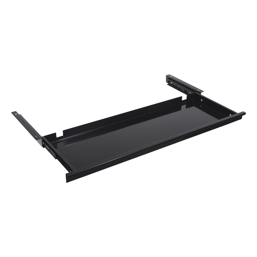 Sliding Under Table Drawer Pull Out Tray Under Desk Hidden Storage Accessories