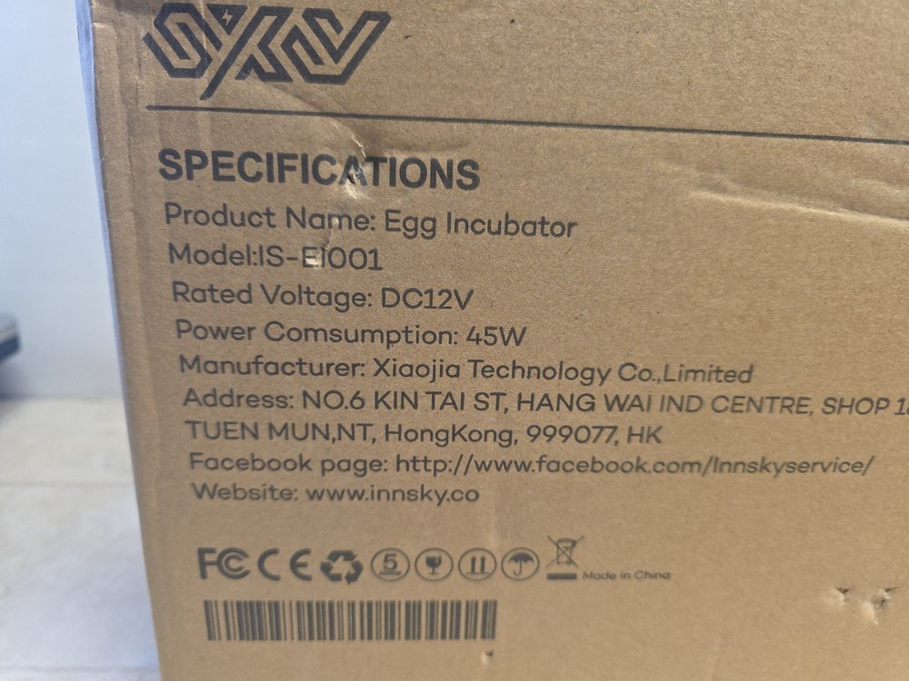 Innsky Incubators for Hatching Eggs,12 Egg Incubator with Automatic Egg...