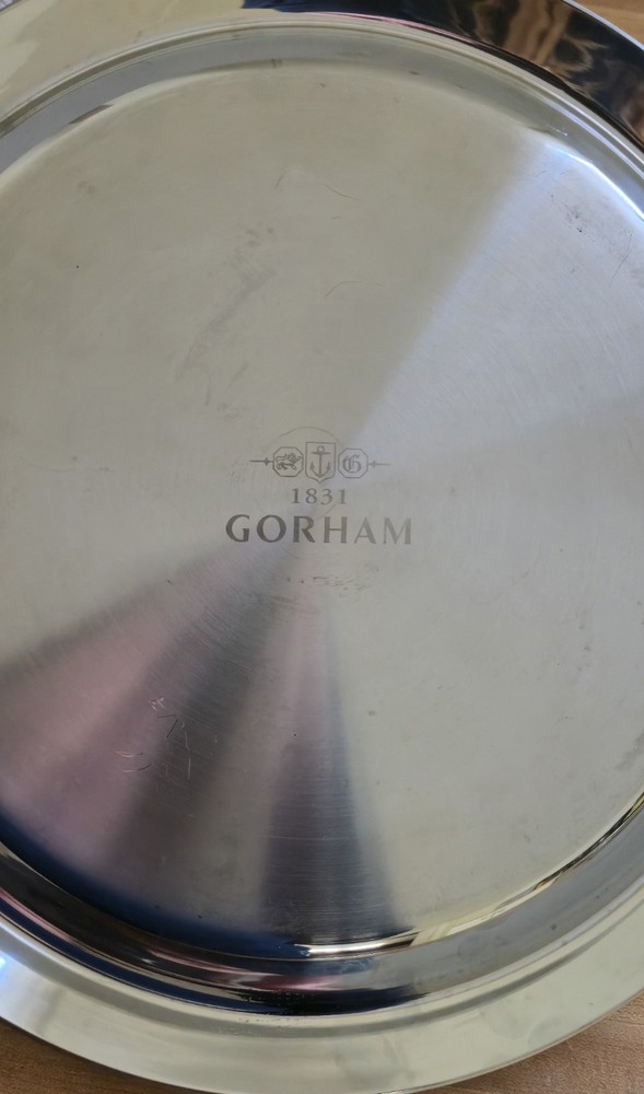 Gorham Griddle Pan W/ Lid Stainless Steel