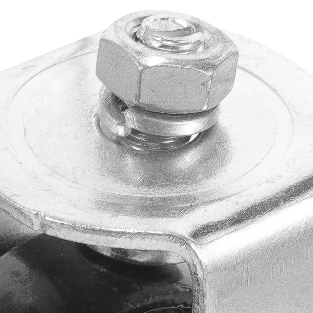 Steel Garage Floor Jack Caster Wheels 2 Ton Replacement Horizontal Casters