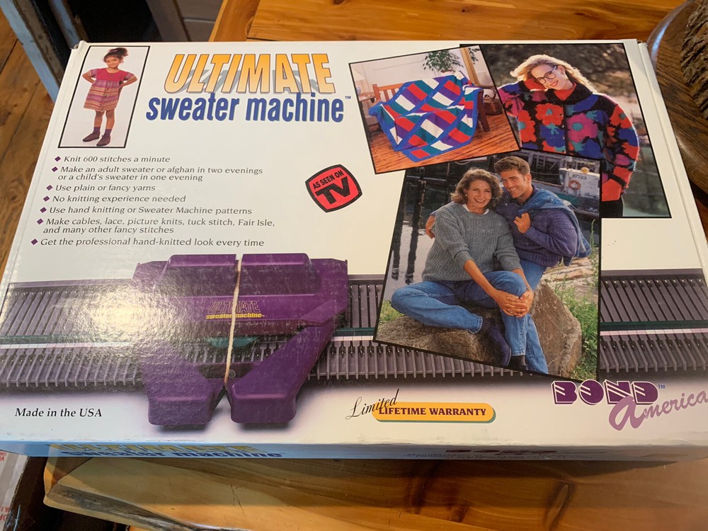 BOND AMERICA ULTIMATE SWEATER MACHINE