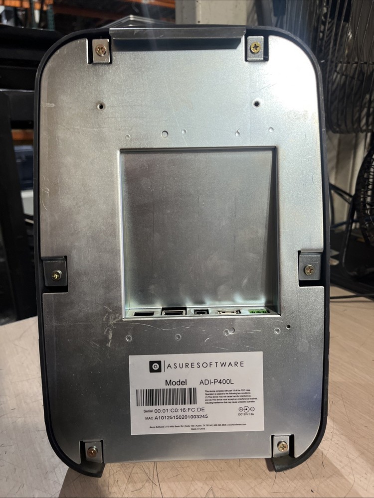 ASURE SOFTWARE ADI-P400L TIMECLOCK