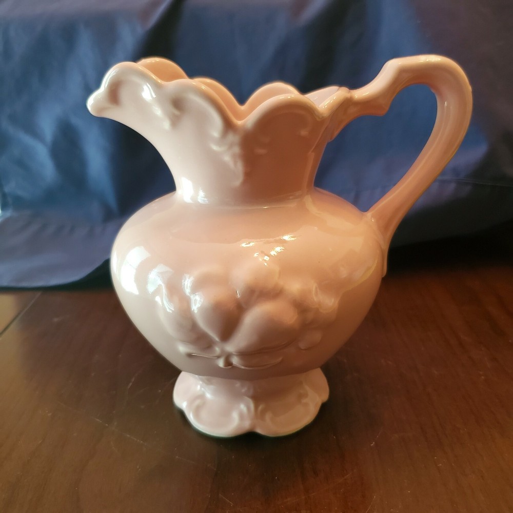 Comark Pink Ceramic Pitcher USA, 6", #224