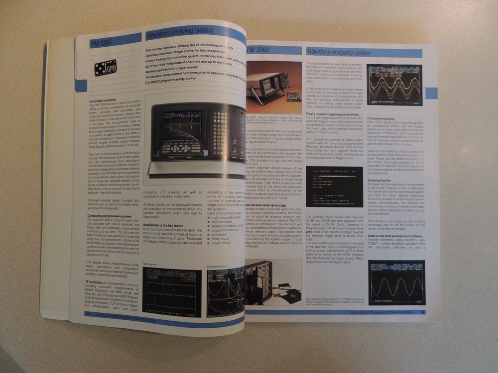 Fluke Philips test & Measurement Catalog 1987- 1988