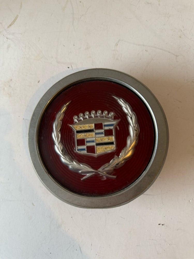 Vintage Cadillac Hubcap Emblem