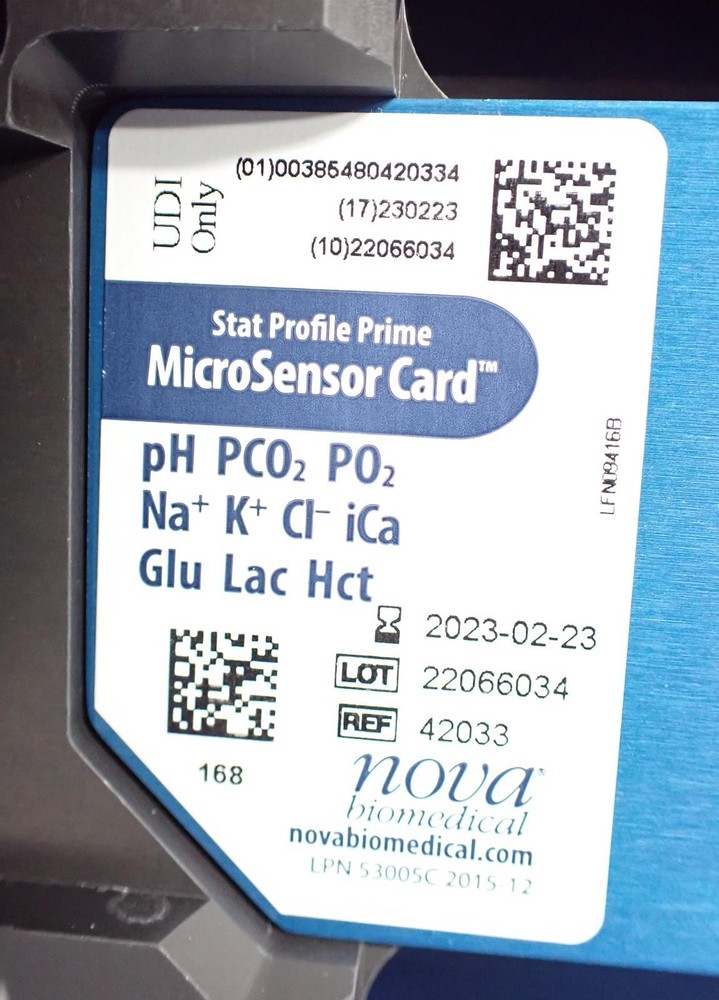 Nova Biomedical STAT PROFILE PRIME Blood Gas Analyzer