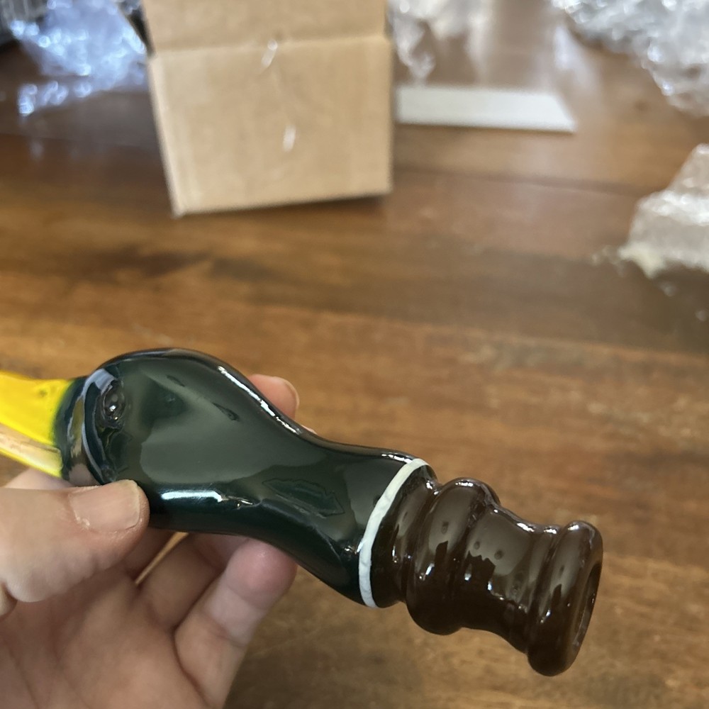 WALTON CERAMIC MALLARD HEAD CALL! SIGNED!