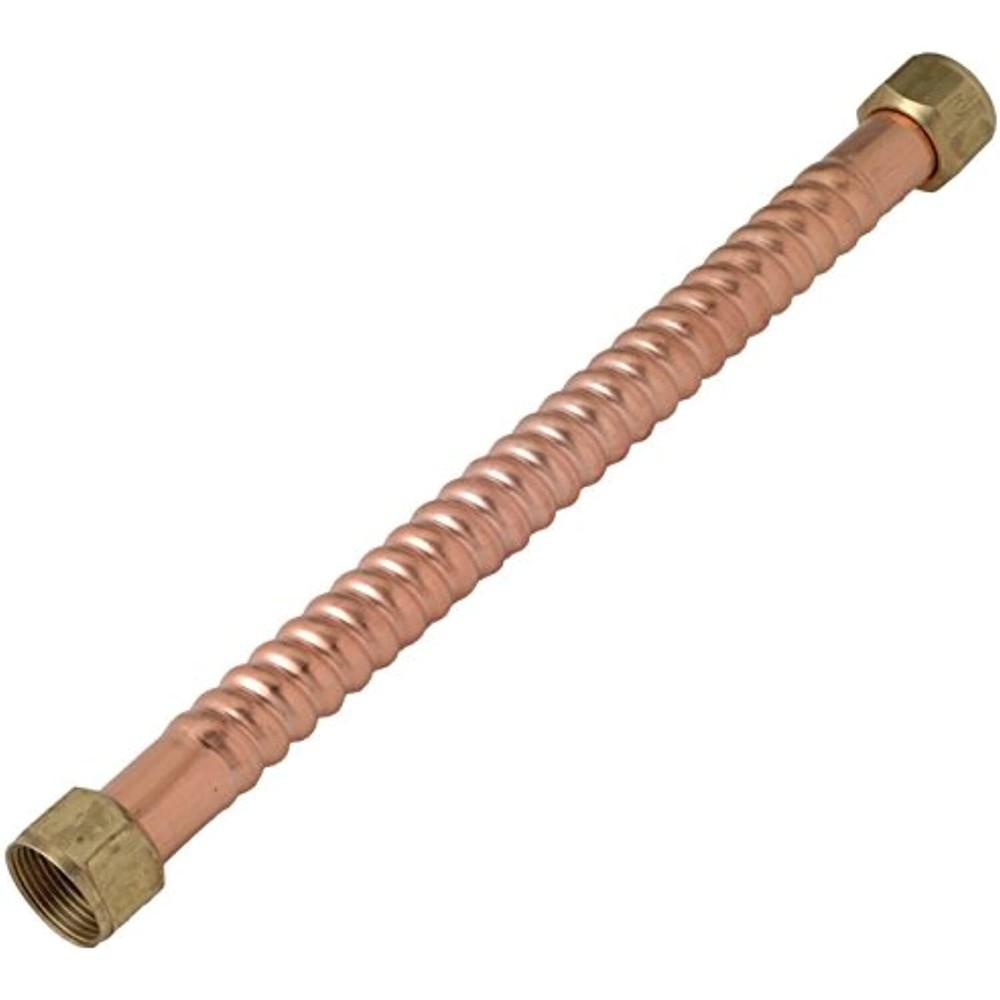 Copper Flex Water Connector 12 " 3/4 " Fip Bg