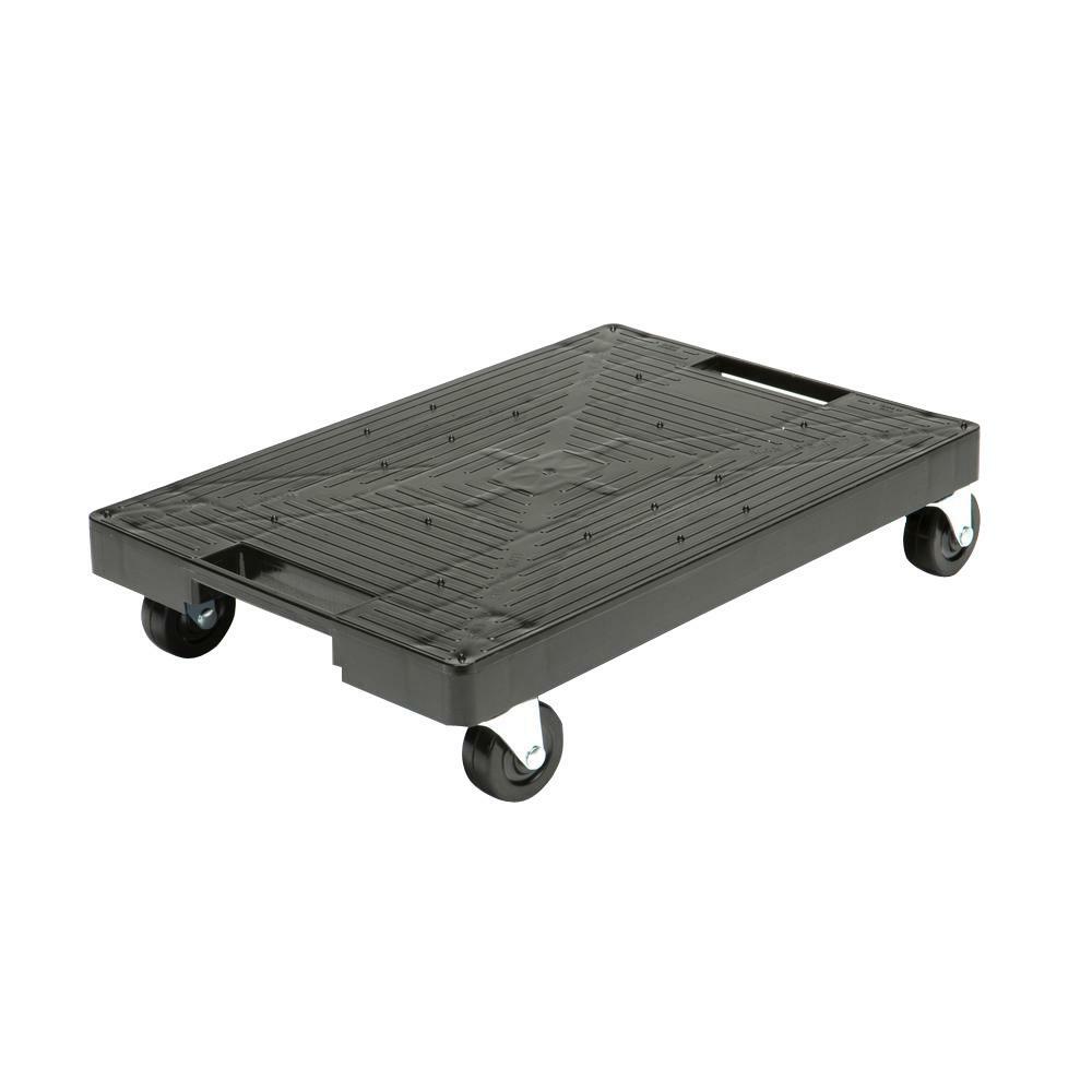 Garage Dolly Mover Heavy Duty Moving Wheels Casters Multi Purpose Black Devault