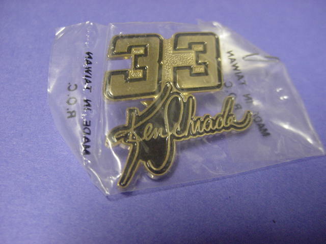 Ken Schrader # 33  Nascar  Hat PIn