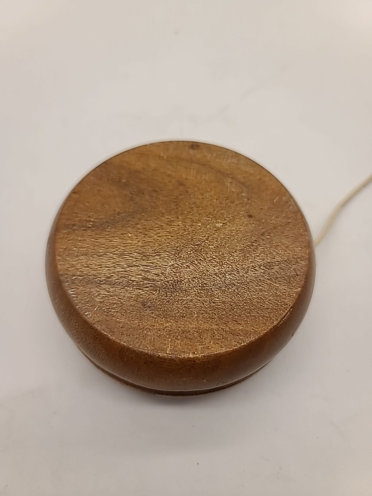 Solid walnut Oversized YoYo Vintage Hudson Valley