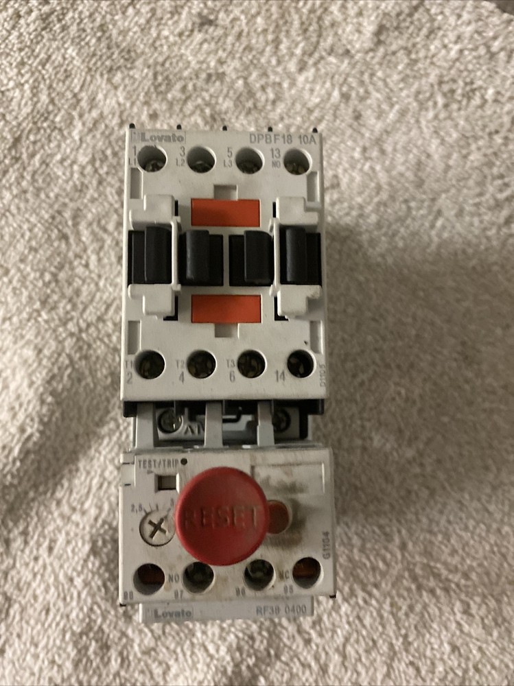 Taylor ice cream machine contactors  Reset