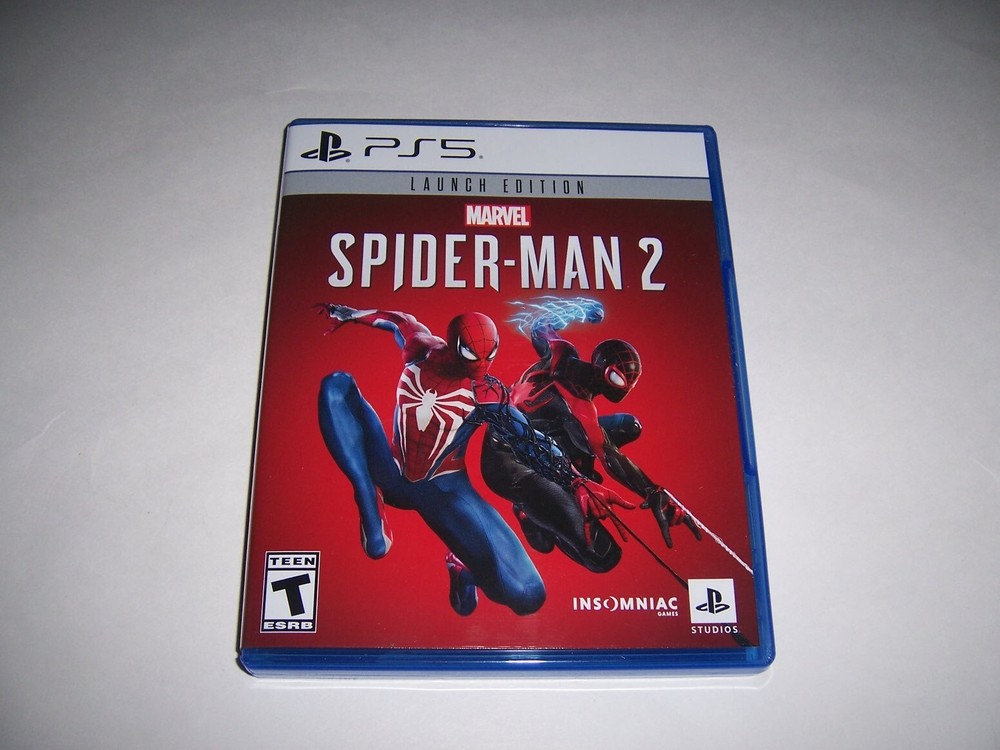 Replacement Box Case Only - Marvel Spider-Man 2 Two PlayStation PS5 AUTHENTIC