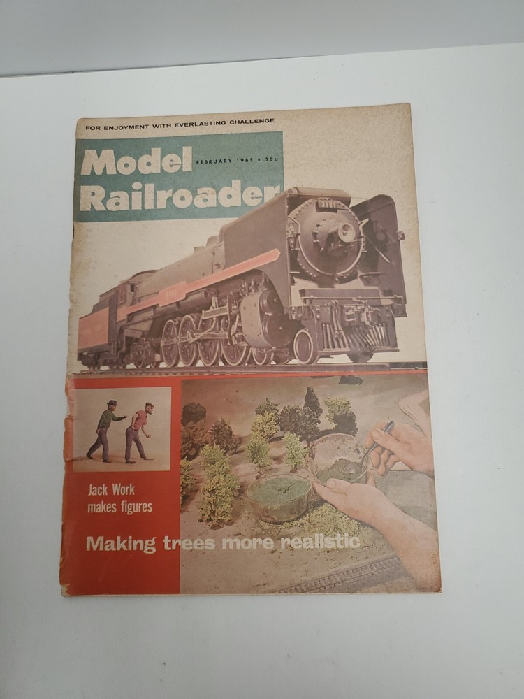 Model Railroader Magazine February 1965