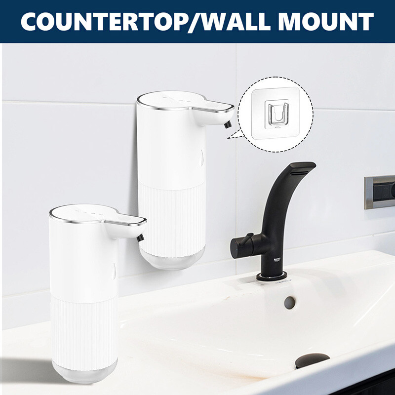 Automatic Touchless Foaming Soap Dispenser IR Sensor for Kitchen Bathroom 350ML