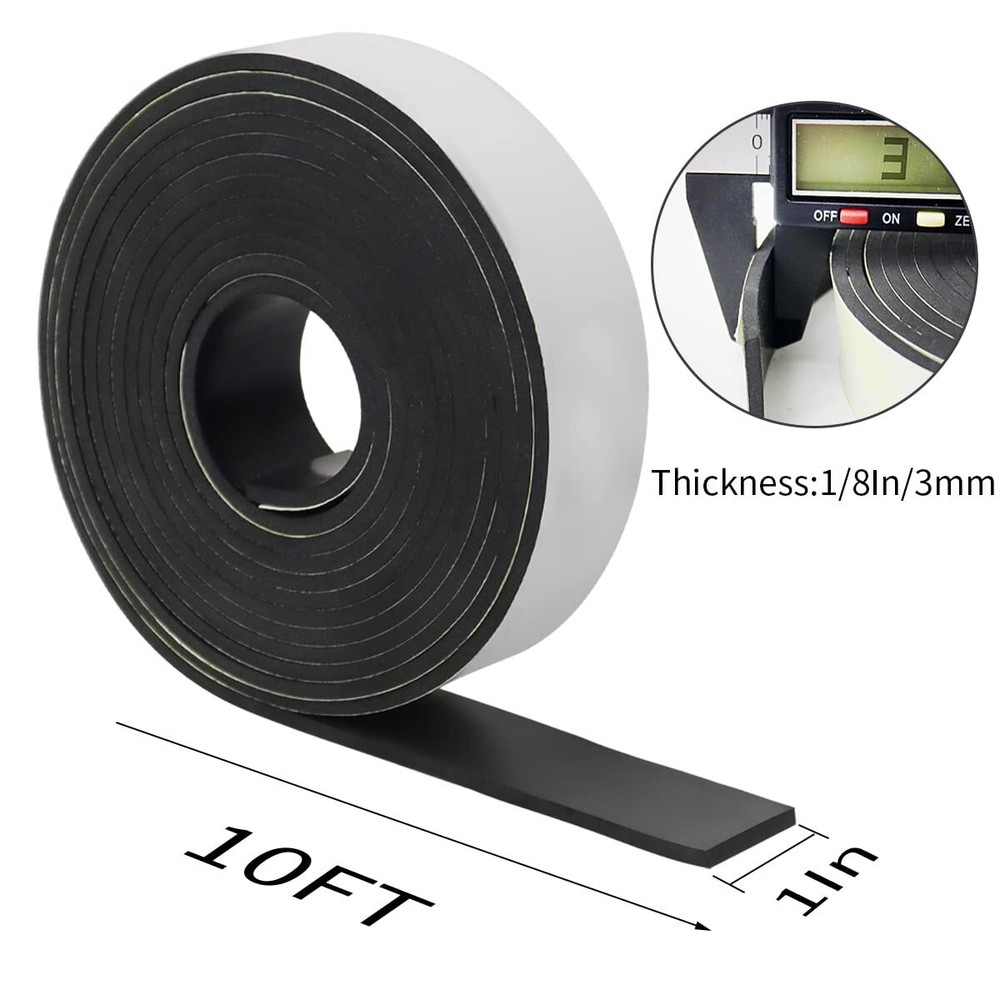 Neoprene Rubber Sheet Self Adhesive Solid Rubber Sheets Rolls & Strips for