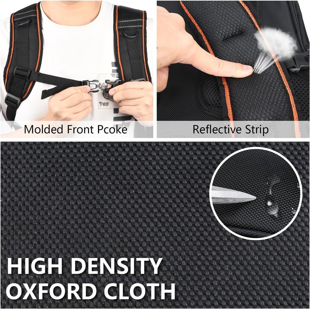 Tool Backpack Heavy Duty – Tool Backpack with Molded Base