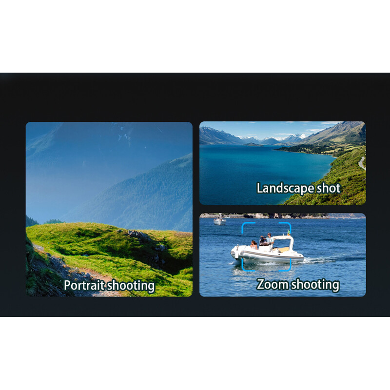 AE7 Drone WIFI FPV 4K HD Dual Camera Obstacle Avoidance Optical Flow 3 Battery