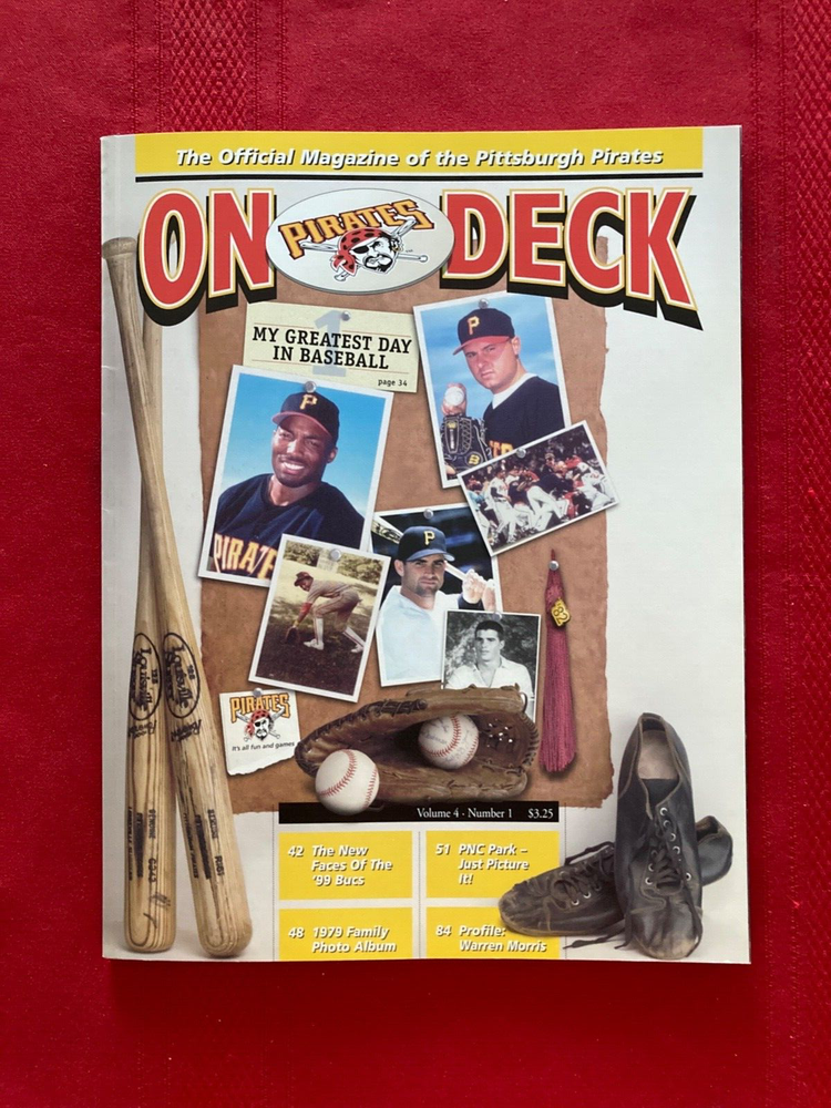 1997-2000 MLB Pittsburgh Pirates program / You pick 'em / Giles / Womack / Young