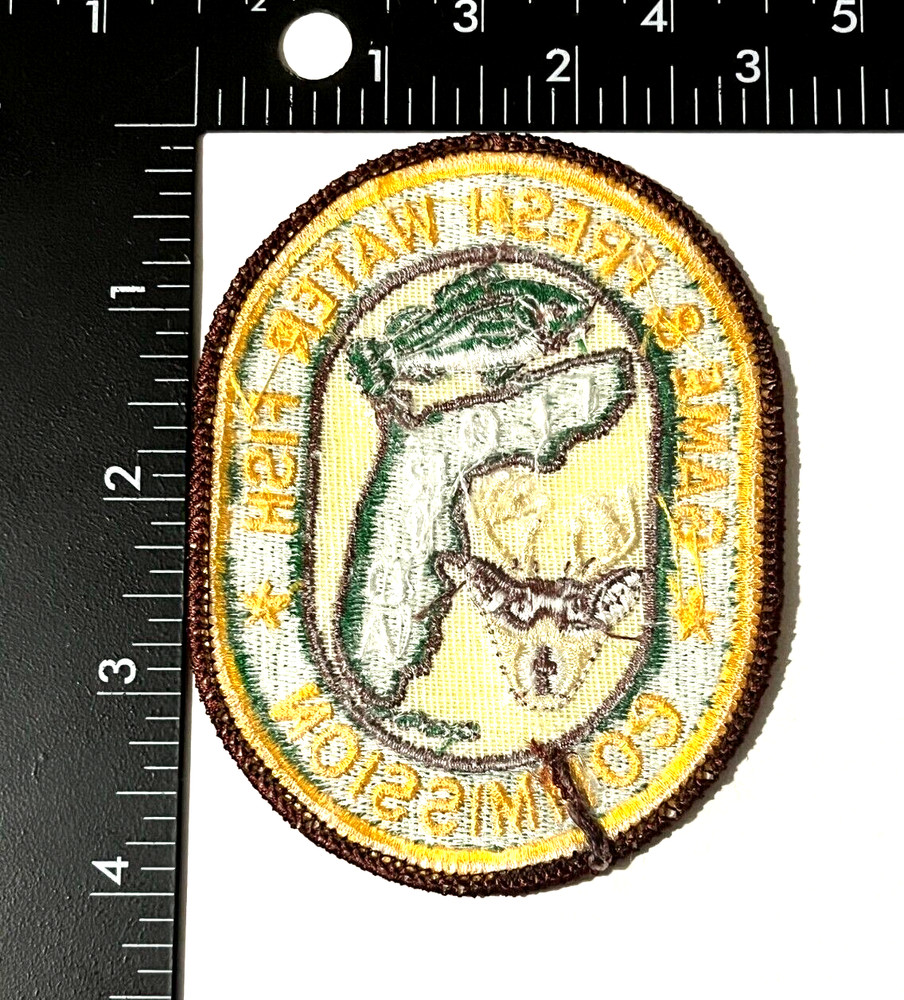 FLORIDA GAME & FRESH WATER FISH COMMISSION PATCH (SPC4)
