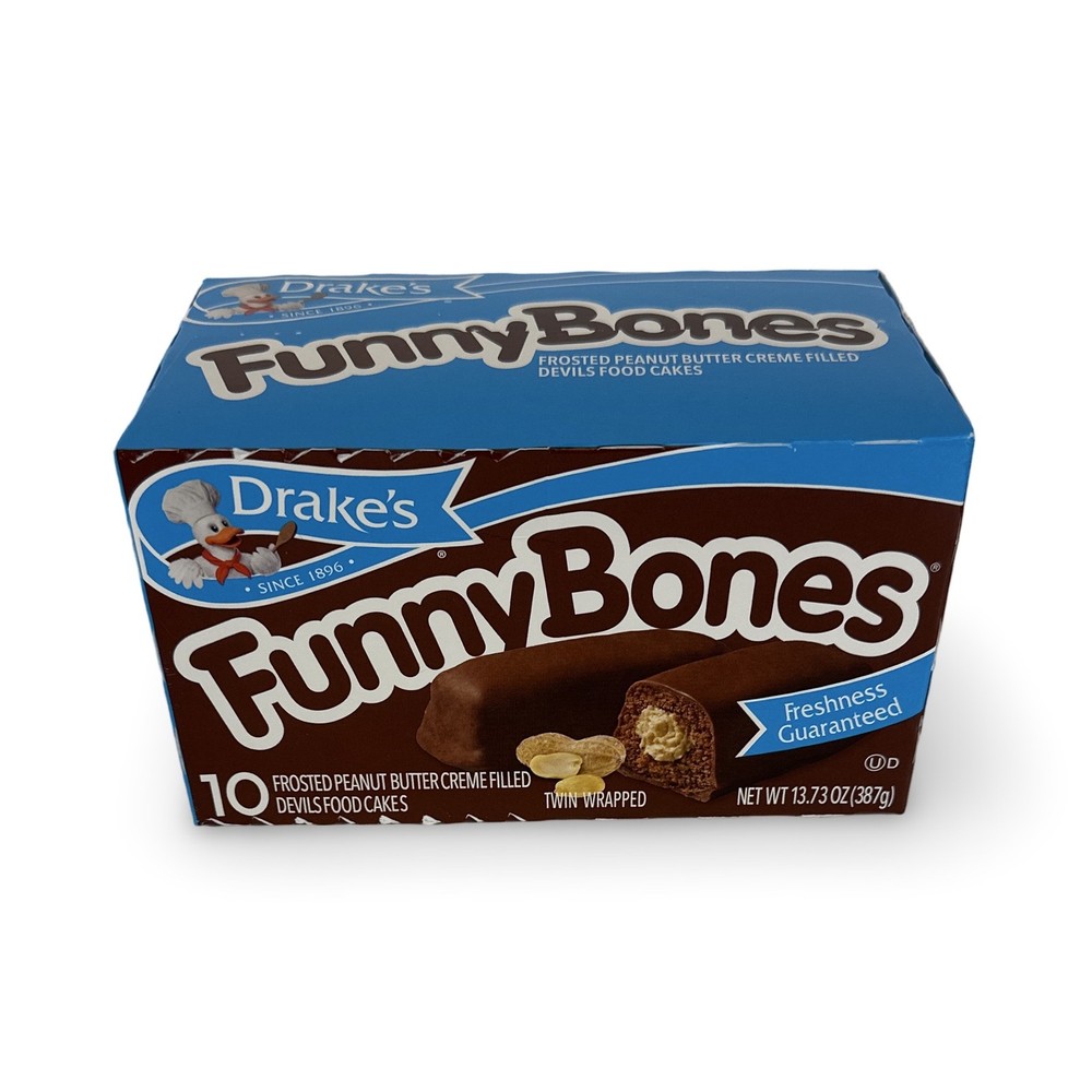 Drake's and Wonder Snack Cakes Multipack Box, Featuring Cupcakes, Yodels, Devil
