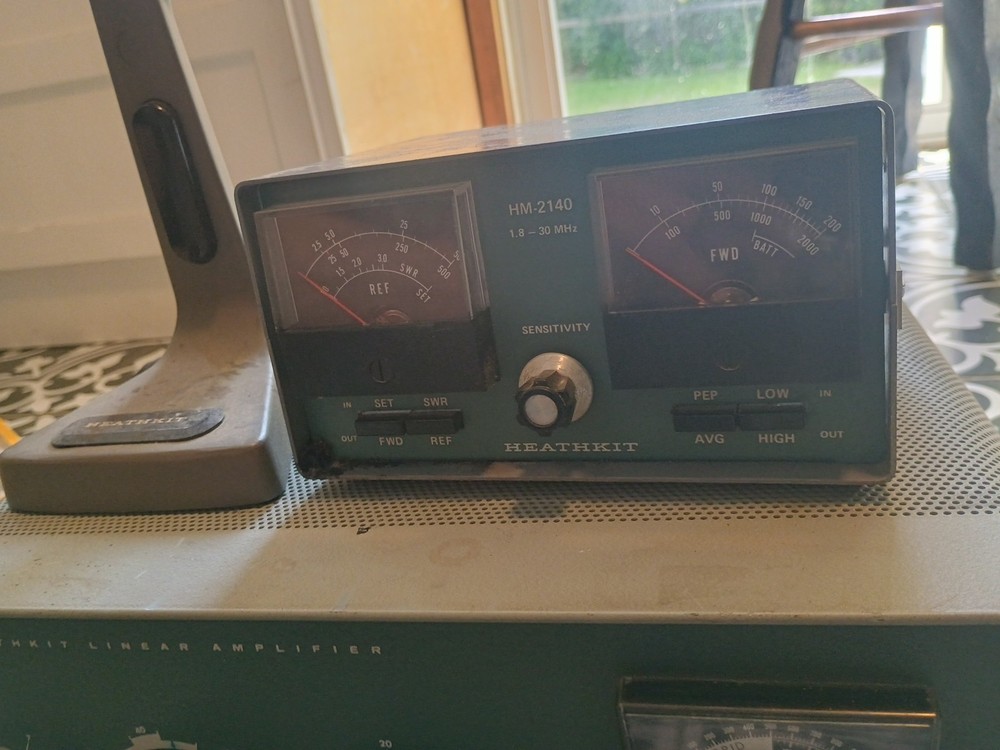 Heathkit SB-200+ Microphone+HM-2140 See Description