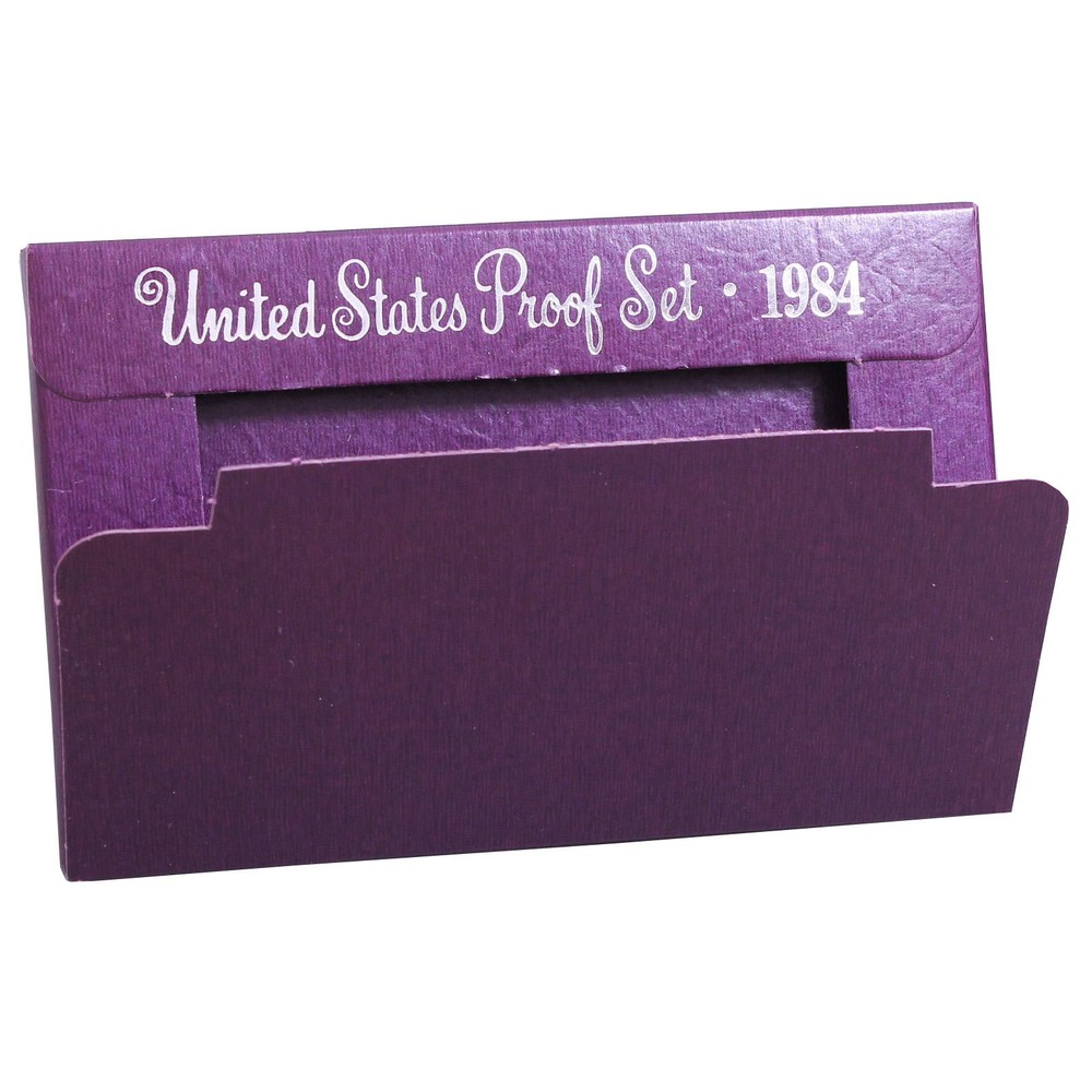 Empty Packaging Replacement Proof Set Box No Coins 1984