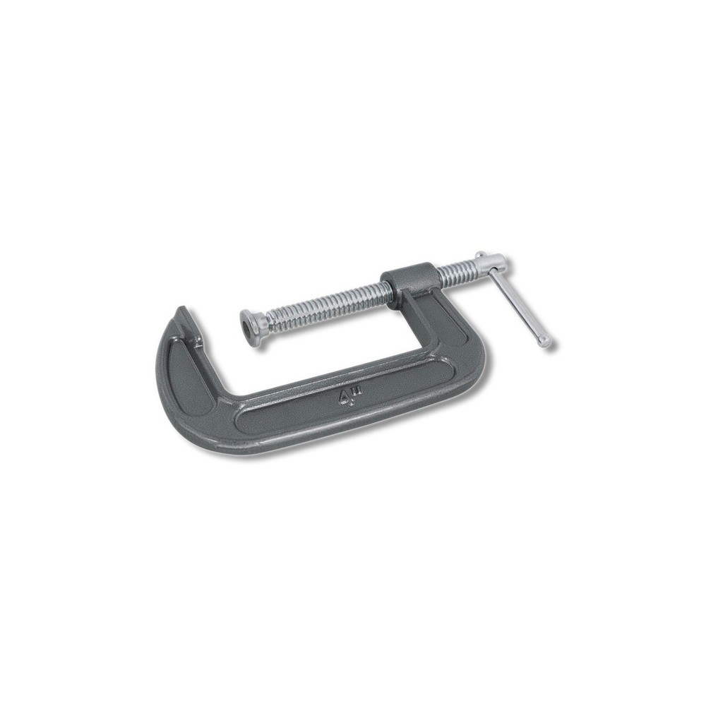 Performance Tool 4 in X 2 in C-Clamp 4 lb W207C