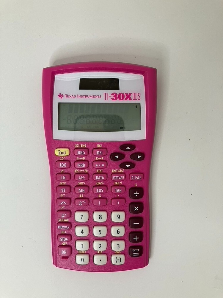 Texas Instruments Calculator, TI-30XIIS, Pink