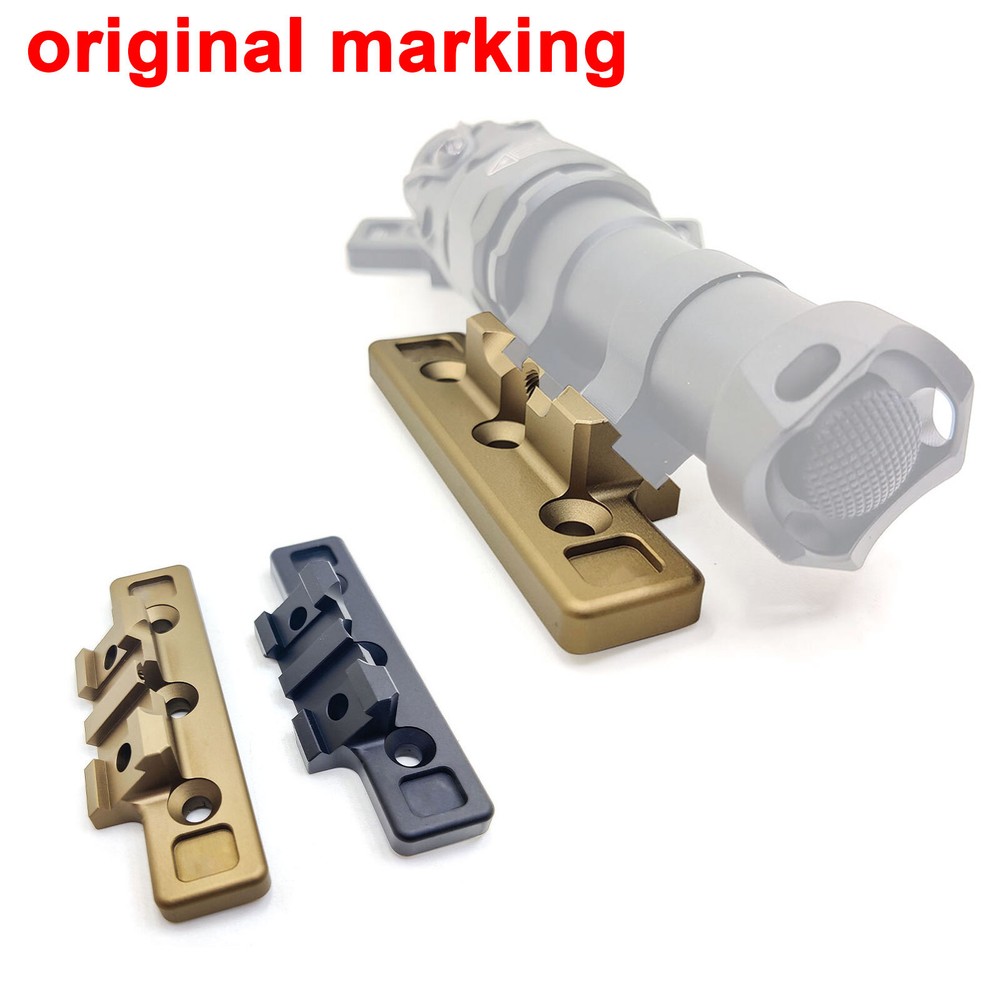 Offset Adaptive Light Mount MLOK KeyMod Rail Mounts for M300 M600 Flashlight