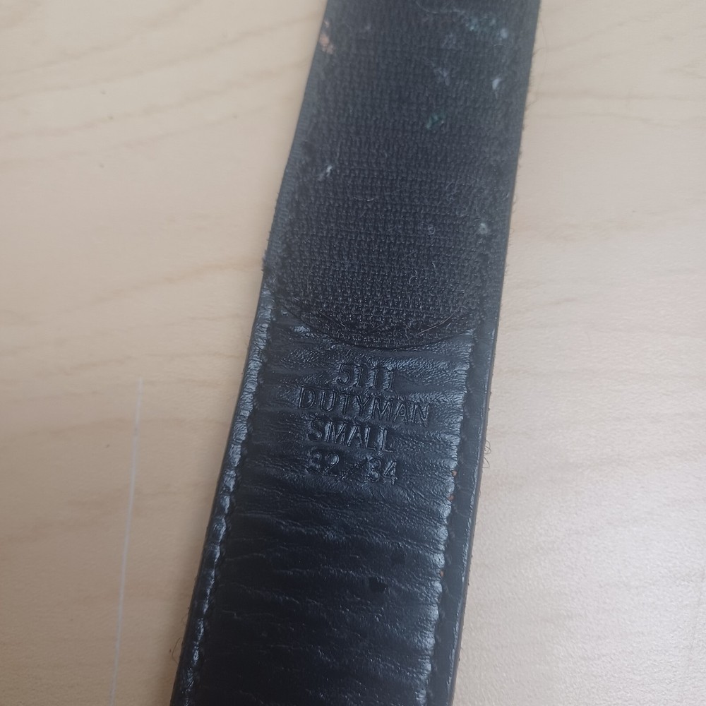 Dutyman Duty Belt Liner Black 5111U 32/34