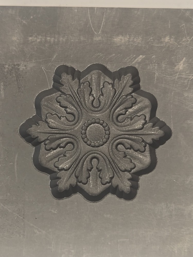 Snow Flake 3D Graphite Ingot Mold for Gold Silver Copper Casting Refining