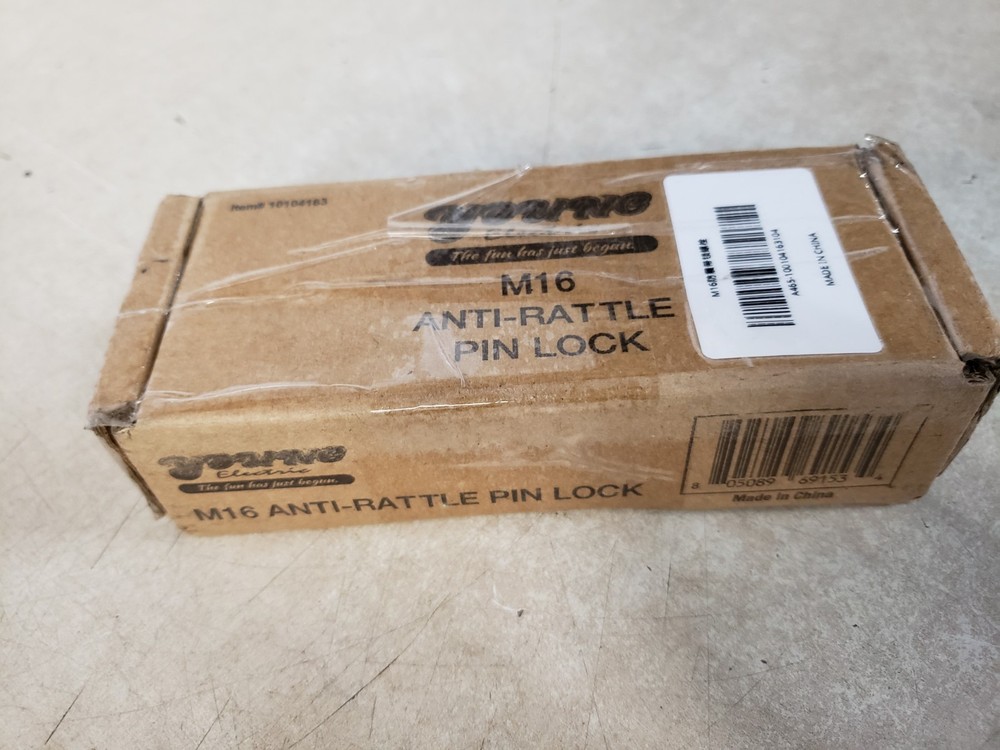 Young Electric Anti Rattle Lock Hitch Pin M16 for 200lb Racks for Bike Hitch