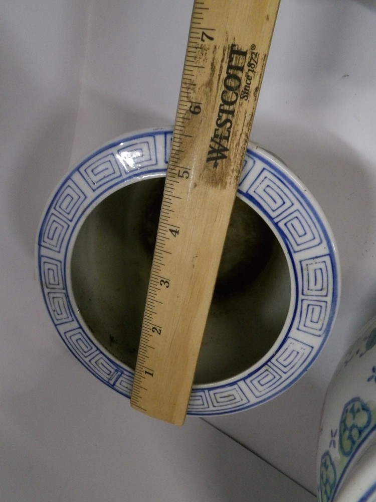 Two Stoneware / Pottery Planters Originally from Rite-Aid or Walgreens
