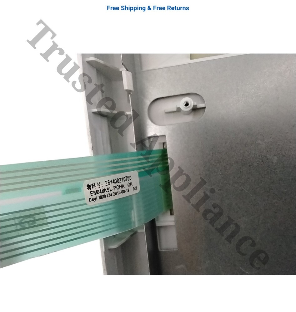 Microwave Control Panel Console EM048K9L-POHA White