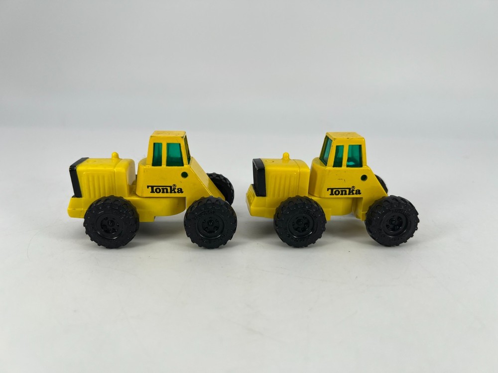 1992 Tonka Construction Front End Loader Set of (2) Fair Condition