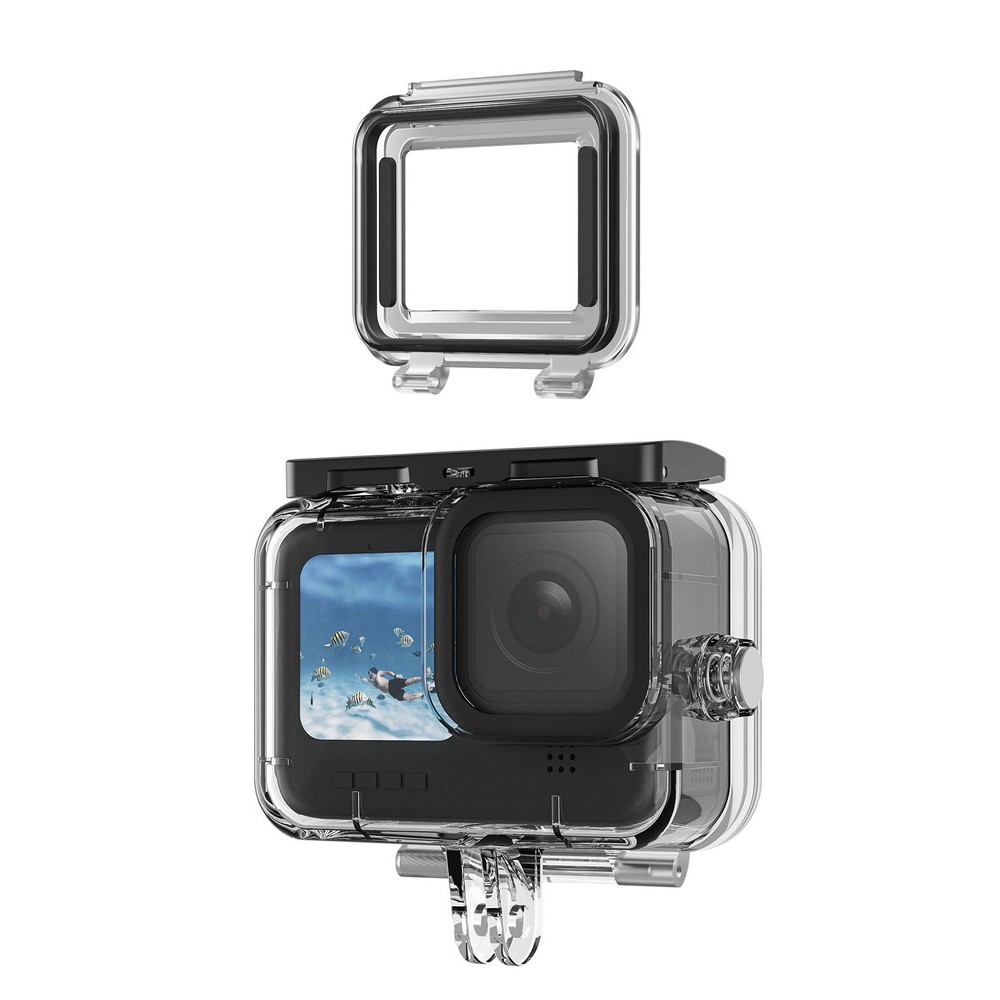 1x 45M Waterproof Protective Case Combo Hydrophobic Coating Blur-free Shooting e