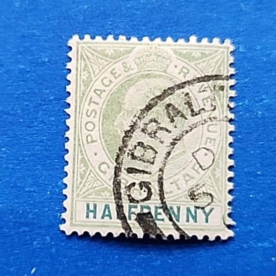 Gibraltar Stamp, Scott 39 Used
