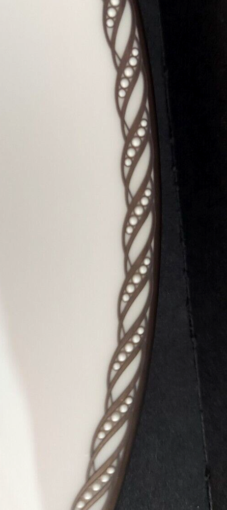 One Lenox Serpentine Platinum Bone China 5 Piece Place setting (8 available)