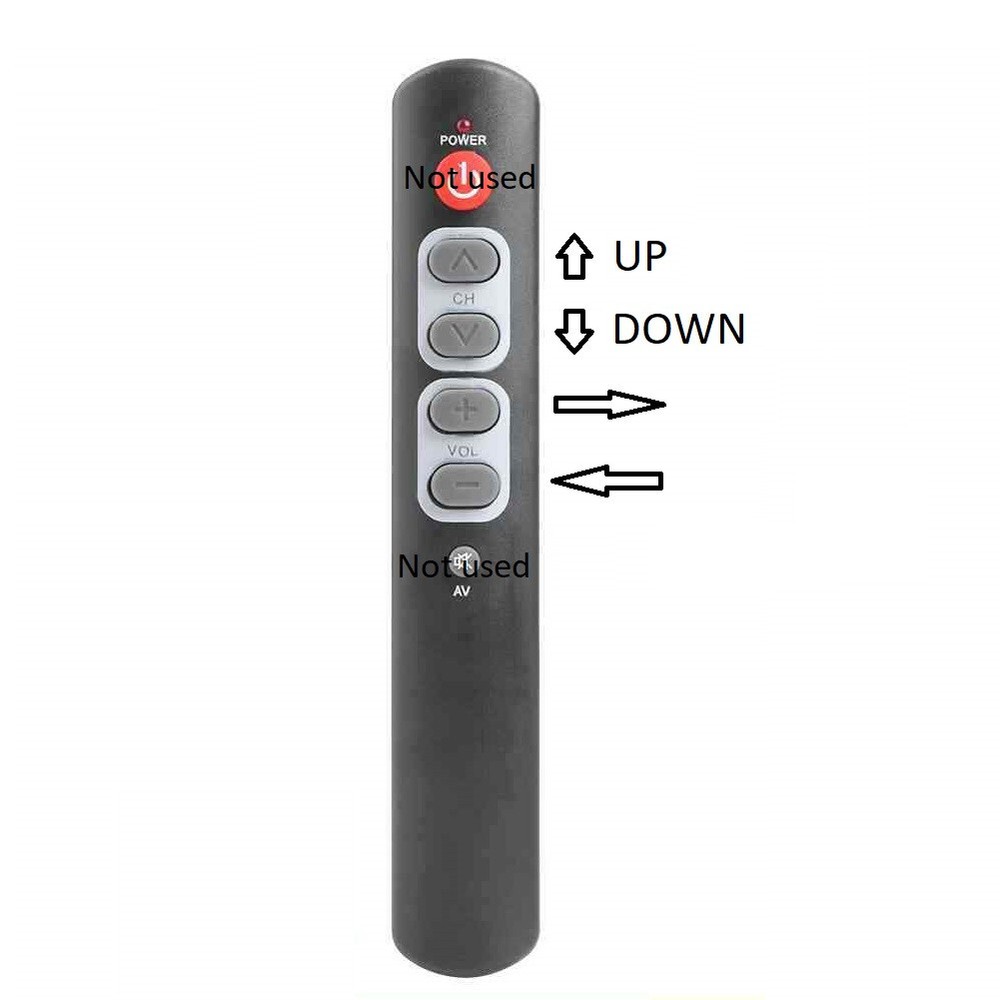 2 Surehands or Handi lift replacement 4 button Remote Control extra spares