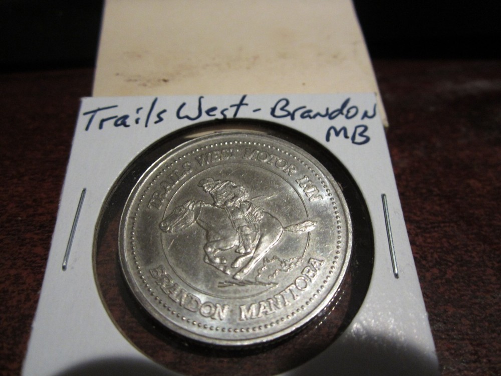 Trails West - Brandon, Manitoba - Canada Commemorative Trade Dollar