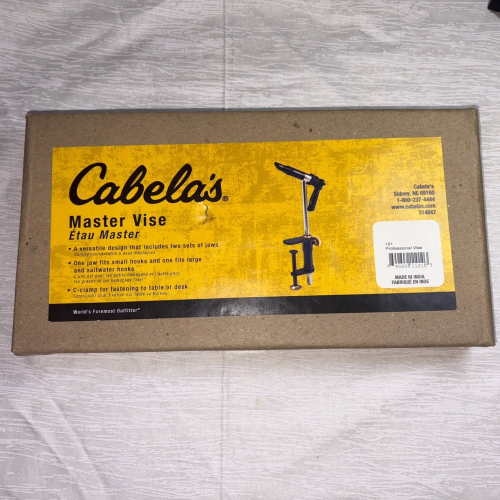 Cabela's Master Fly Tying Vise