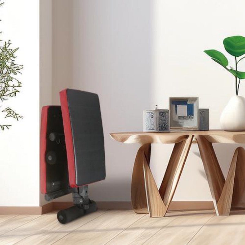 Adjustable Foldable Utility Bench for Home Gym & Strength Training