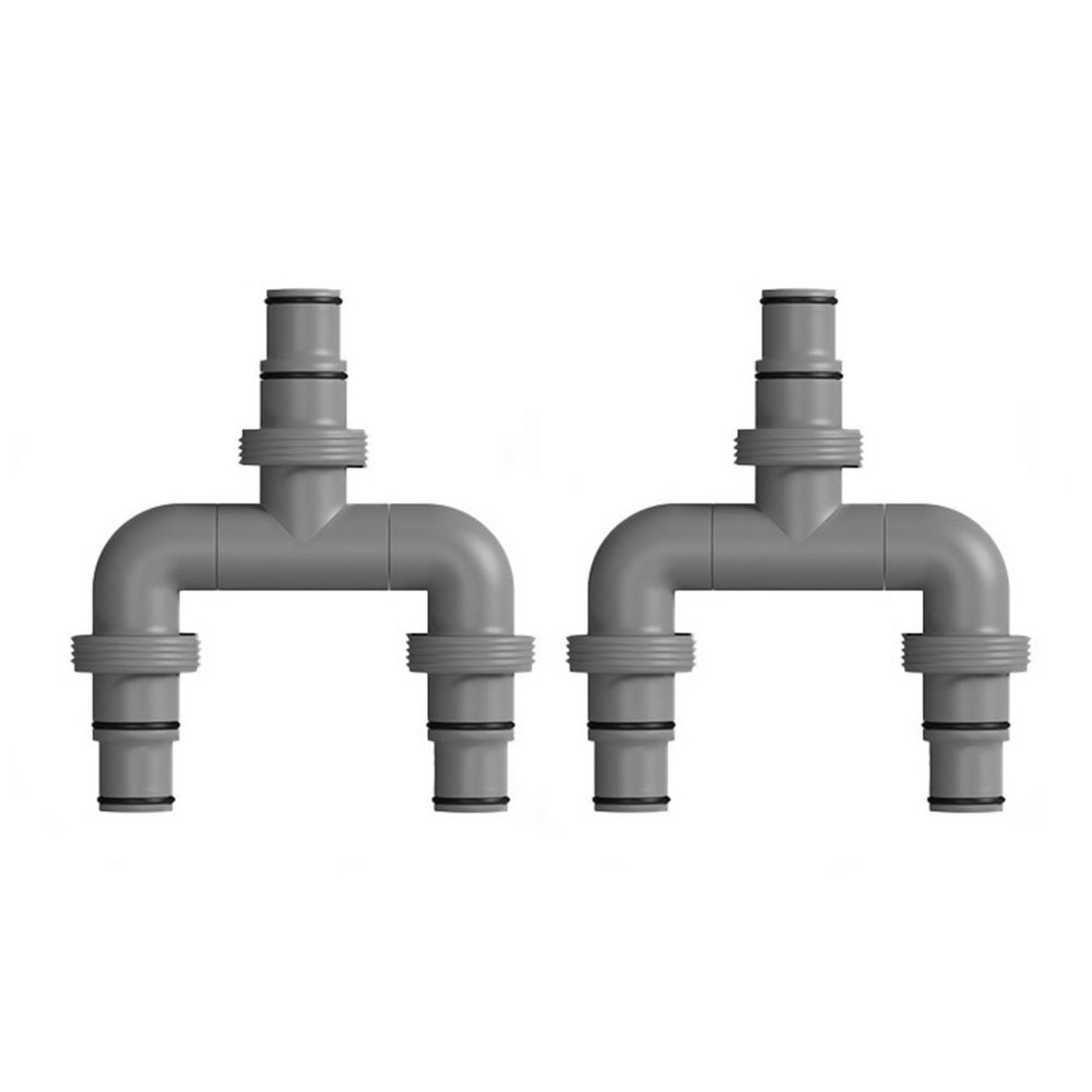 Pool Maintenance 3-Way Connector Complete Set Included Robust Plastic Material