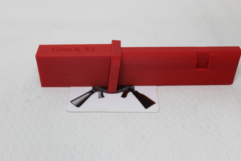 Glock 43 Vise Block Tool - 3D Printed (Read Description)
