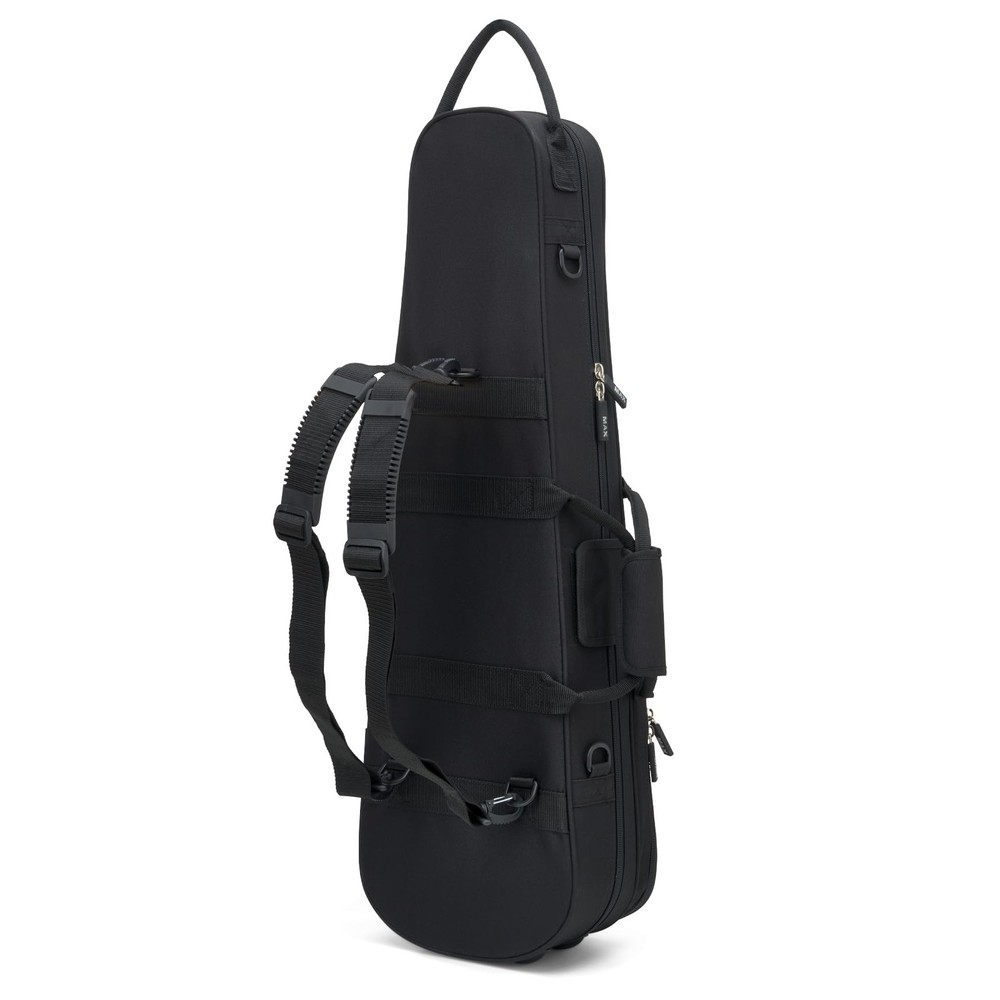 MAX 4/4 Full Size Lightweight Violin Case, Black, Model MX044