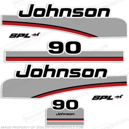 Fits Johnson 90hp SPL Decals