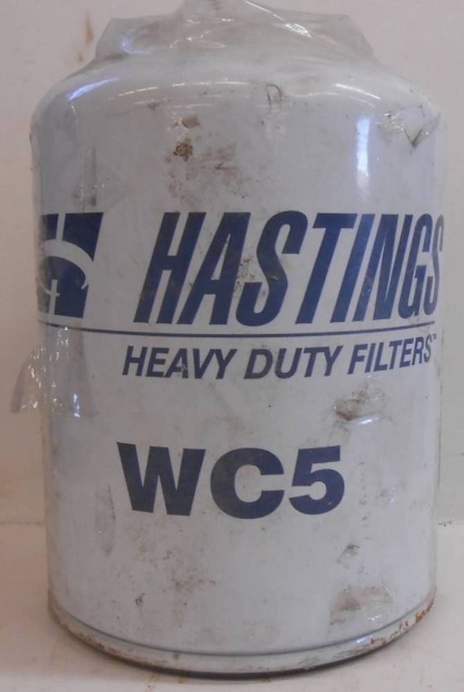 HASTINGS, COOLANT FILTER, WC5, SPIN-ON, BTE FORMULA