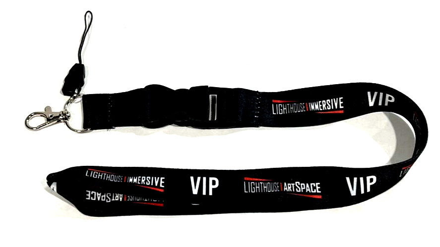 VIP Lanyard Double Clip Lighthouse Immersive (25-Pack)